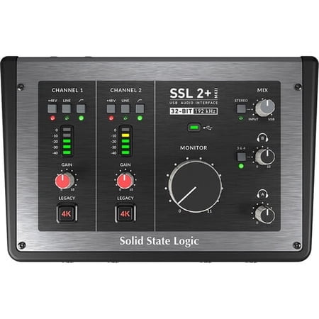 Solid State Logic SSL 2+ MKII USB-C Audio Interface