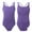 Purple, variant on Miutii Kids Girls Team Basic Camisole Ballet Dance Gymnastic Leotard Criss Cross Back Bodysuit Pink XL