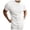 White, variant on Men Casual Outfits Relaxed Fit Short Sleeve Casual Tee Shirt and Short Sets Stretch Classic Slim Fit Pullover Track Suits Beach Summer Clothing Black Size Black