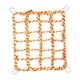 thumbnail image 4 of Hamacas Colgantes Strade Fareast Limited para Mascotas Juguete para Ratas Red de Cuerda Color Naranja, 4 of 8