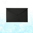 thumbnail image 4 of RENACLIPY Document Organizer Folio 1Pcs Black Felt File Folder For School Use A4 13.4x9.8x0.2in, 4 of 8