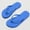 #0284-Blue, variant on Summer Thong Sandals for Men and Women, Embossed Rubber Flip Flops, Lightweight Beach Shoes, Casual Outdoor Footwear Gift