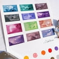 thumbnail image 5 of MAIRTINI Granular Color Watercolor Paint 12 Colors 2ml Layered Color Artist, Beginner Painting Supplies, 5 of 5