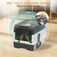 thumbnail image 5 of PHANCIR Enclosed Cat Litter Box, Foldable Lightweight with Litter Scoop, Easy to Clean, Grey, 5 of 8