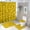 style-2, variant on ABC Eduional Shower Curtain And Rugs Mat Set For Bathroom Bath Curtains Decoration Accessories Bathtub Screen 4 Pcs