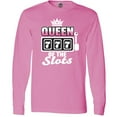 thumbnail image 3 of Inktastic Queen of the Slots Long Sleeve T-Shirt, 3 of 5
