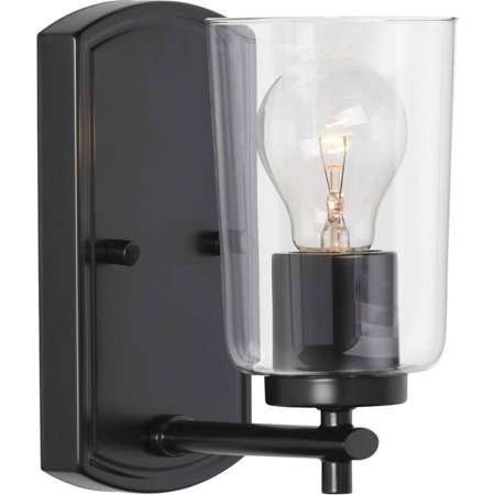

Progress Lighting P300154-031 Adley 1 Light 5 inch Black Bath Vanity Wall Light