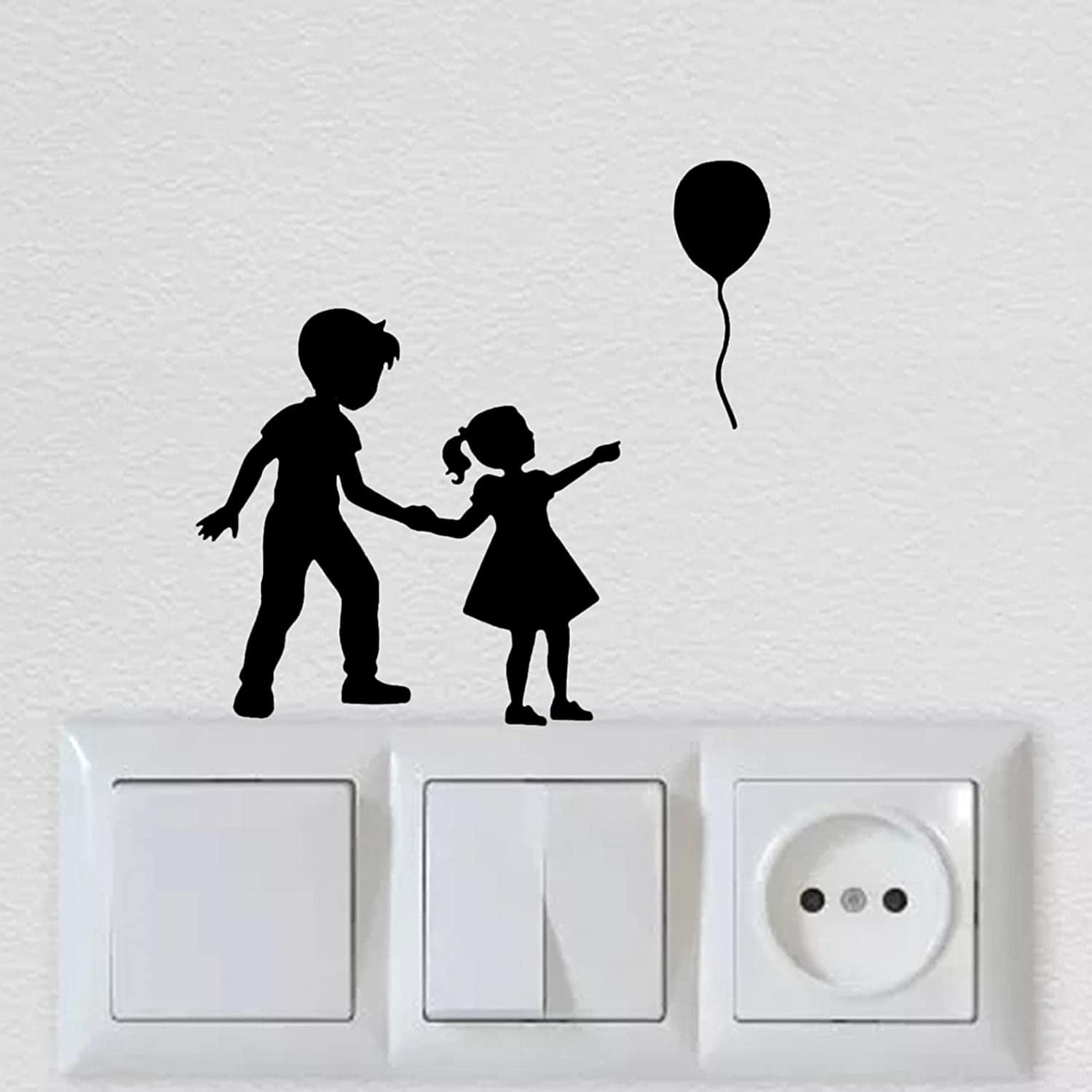 4pcs Cute Penguin Light Switch Stickers - Removable Wall Decals For Kids Room, Home Office Decor