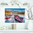 thumbnail image 1 of Bohinj Lac le Matin - Impression sur Toile Paysage, 1 of 3