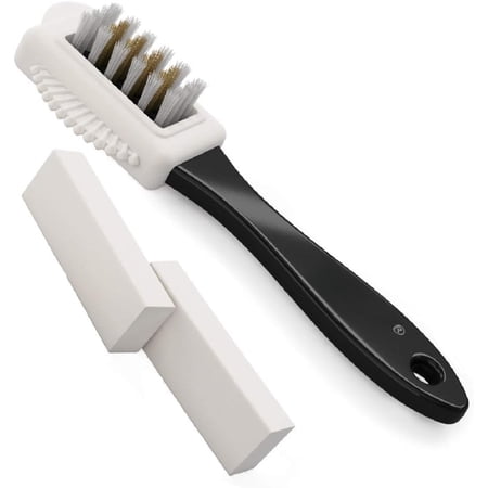 Suede & Nubuck 4-Way Leather Brush Cleaner + 2 Erasers Suede & Nubuck 4-Way Leather Brush Cleaner + 2 Erasers