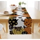 thumbnail image 3 of 4 piezas Camino de mesa de Halloween, mantel de mesa de comedor de cena de Halloween Decoraciones para el hogar Cocina Cafetería, 3 of 5