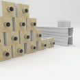 thumbnail image 6 of Ekena Millwork 40"H x 11'L Fiberthane Avalon Unassembled Balustrade Railing Kit, Style D (6 7/8" On-Center Spacing to Pass 4" Sphere Code), 6 of 6