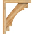 thumbnail image 3 of Ekena Millwork 4"W x 20"D x 24"H Merced Block Rough Sawn Bracket w/ Offset Brace, Western Red Cedar, 3 of 25