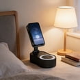 thumbnail image 7 of Msgweeeg Speaker Portable Speaker Rotating Speaker and Elevating Phone Stand Power Bluetooth Speaker Mini Portable Ambient Light Multifunctional Desktop Bracket, 7 of 7