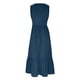 thumbnail image 4 of ICHUANYI Clearance Women's Fashion Round-Neck Sleeveless Solid Pockets Patchwork Pullover Dress(Navy, XXL) ICHUANYI WER2023080711365, 4 of 5