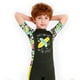 thumbnail image 4 of Niños con traje de baño Nadar Ropa de surf engrosada Ropa de surf Kid Traje mojado Desgaste de buceo con mangas cortas para piscina de playa con gris M Inevent OD003684-02, 4 of 7