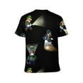 thumbnail image 3 of Dark Luigi's Mansion Moon Unisex Short-sleeve Shirt For Men Women Novelty 3D Print T-Shirt Soft Comfortable Tee Shirts, 3 of 7