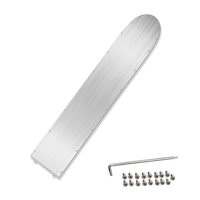 Plaque de Protection Inférieure pour Trottinette Électrique en Acier Inoxydable, Couvercle de Protection de Batterie Inférieure Compatible avec les Trottinettes Électriques PRO/PRO2