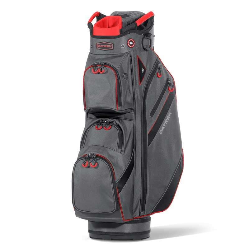 Datrek DG Lite III Charcoal Red Black Cart Golf Bag