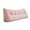 Pink, variant on Wedge Headboard Pillow With Ergonomic Design For Comfortable Support As Reading Backrest, Lumbar Cushion, Or Bed Wedge Suitable For Dormitory, Bunk Bed, Sofa Bed, And Daybed Use