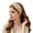Rose Gold, variant on Boho Headbands for Women Korean Style Chiffon Stretch Headband Comfortable Non Hair Band for Daily Face Washing Home Leisure And Simple Dressing