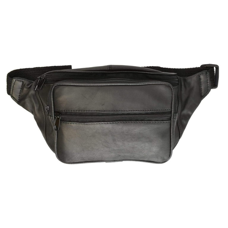 Robrasim Leather Waist Bags, Handmade Genuine Leather Fanny Pack for Men,  Hip Bag women