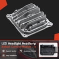 thumbnail image 2 of New 1 x LED Headlight Headlamp Ballast Control Module for 2016-18 Mercedes GLE, 2 of 10