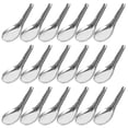 thumbnail image 4 of Miangastore 50pcs Stainless Steel Spoons Thick Soup Spoon Food Serving Spoon Tableware for Home Restaurant (13x4.2cm), 4 of 8