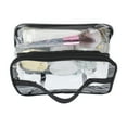 thumbnail image 1 of QIILU Cosmetic Case Bag,PVC Toiletry Bag Waterproof Transparent Bag Portable Travel Hand Carrying Storage Bag,Waterproof Storage Bag, 1 of 8