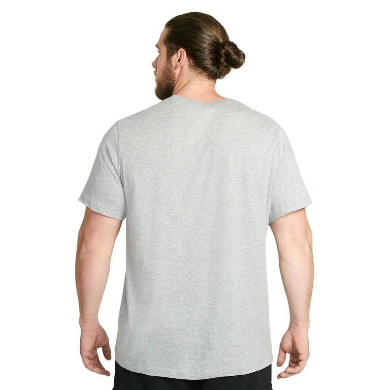 ★★Nike★★ Sportswear Club T-Shirt M Dark Grey Heather Bla Nike Sportswear Club Men's T-Shirt Color: Dark Grey Heather