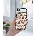 thumbnail image 5 of WIRESTER Shockproof Soft Rubber Cover Case for Apple iPhone 17 Air 6.6" 2025, Brindle Brown English Bulldog Funny Playful Postures On Brown, 5 of 5