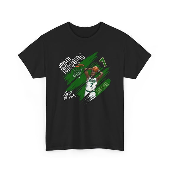 2024 Final Boston Jaylen Brown Cartoon basketball fan Unisex Cotton Tee