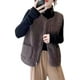 thumbnail image 1 of Chaleco De Felpa De Caballo Chaqueta Exterior Mujeres De Pie, 1 of 5