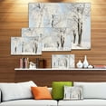 thumbnail image 3 of Chemin d'Hiver par Matin Ensoleillé - Impression sur Toile Forêt, 3 of 4