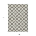 thumbnail image 3 of HomeRoots 595281 9 x 12 ft. Taupe & Gray Polka Dot Washable Indoor & Outdoor Rectangle Area Rug, 3 of 5