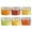 4oz*6, variant on 4oz Glass Spice Jars With Airtight Lids (set Of 6) Small Wire Clamp Mason For Herbs Honey Jam & Diy Wedding Favors 120ml Mini Canisters Pantry Kitchen Organization