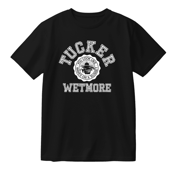 Tucker Wetmore Waves Cotton T-shirt Unisex Short Sleeve Crewneck Casual Streetwear Tee