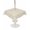 Beige, variant on Outdoor Tablecloth with Umbrella Hole for Patio/Picnic/Party/Camping, Yellow Lemon Waterproof Table Cloth Square Cover Washable, Country Farmhouse Fruits Leaves Summer (54"x 54")
