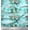 Turquoise Green, variant on Soimoi Silk Fabric Dot,Autumn Leaves & Girl Winter Theme Printed Fabric 1 Yard 42 Inch Wide