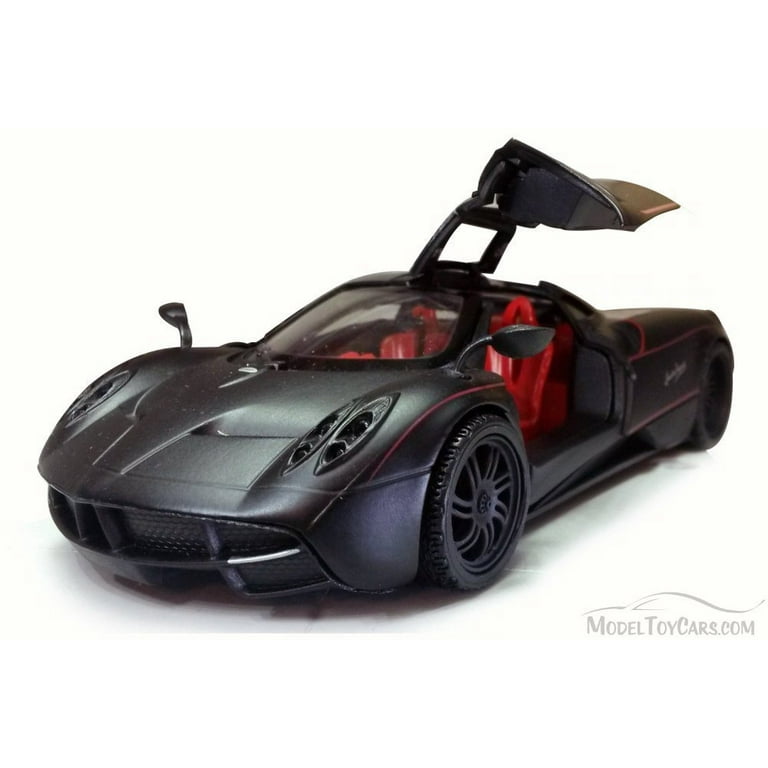 Pagani Huayra w/ upward-opening doors, Matte Black - Motor