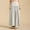 #250409A81 White, variant on Aloohaidyvio Womens Midi Skirt Casual Flowy Elastic High Waist Long Skirts with Pockets