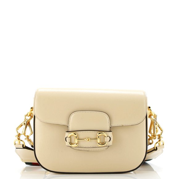 Pre-Owned Horsebit 1955 Shoulder Bag Leather Mini By Rebag