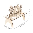 thumbnail image 2 of YSNOOWE Estante Para Huevos De Hogar Beige Con Grabado Decorativo Para Festival De Pascua, 2 of 6