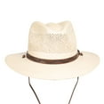 thumbnail image 2 of Stetson Men's Stetson Airway Vented Panama Straw Hat, Natural, Medium, 2 of 3