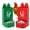 Green and Red, variant on Chicken Grit and Oyster Shell Feeder for Hens – US Patent Pending – Heavy-Duty Metal Chicken Feeder with Rounded Edges – Chicken Coop Accessories Improve Eggshell Quality and Hen Health