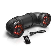 BOSS Audio Systems ATV65BRGB 6.5 Bluetooth ATV Speakers, Weatherproof Marine-Grade UTV Sound System