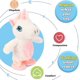 thumbnail image 3 of Talking Unicorn Repeat What You Say Walking Electric Interactive Animation Toy, 3 of 5