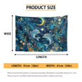 thumbnail image 6 of SEANATIVE Floral Dolphin Tapestry Aesthetic Wall Tapestry 36 x 24 Inches Tapestry Wall Hanging Compact Tapestry for Home Decor Wall Tapestry Living Room Hanging Tapestry, 6 of 6