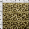 thumbnail image 3 of oneOone Polyester Spandex Olive Green Fabric Geometrical Shape Sewing Craft Projects Fabric Prints By Yard 56 Inch Wide, 3 of 4