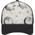thumbnail image 1 of Happy and Snowflake Baseball Cap Classic Golf Cap Soft Dad Hat Multicolor Adjustable Low Profile Hat Unisex, 1 of 6